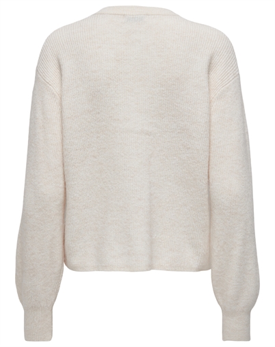 JDY - JDYLumi Life Button Cardigan - Birch/ Melange